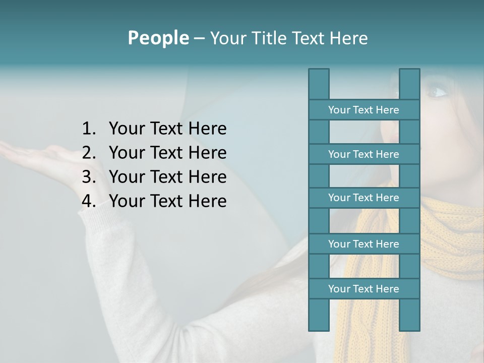 Lady Lifestyle Fashion PowerPoint Template