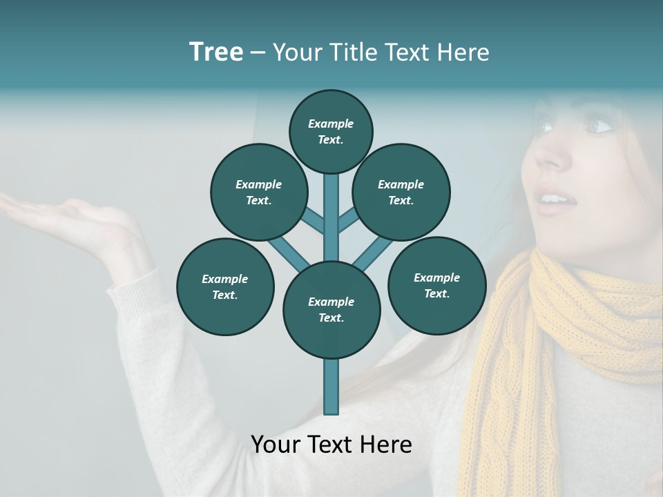 Lady Lifestyle Fashion PowerPoint Template