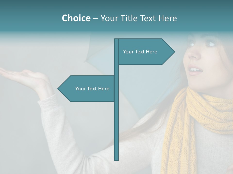 Lady Lifestyle Fashion PowerPoint Template