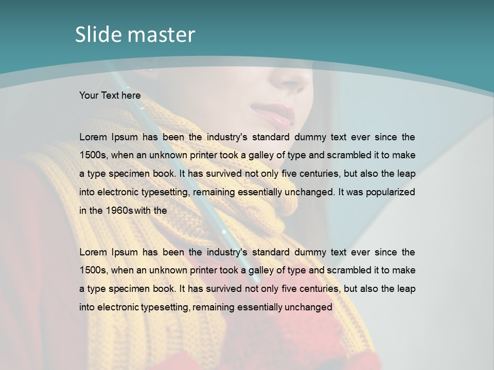 Cheerful Windy Natural PowerPoint Template