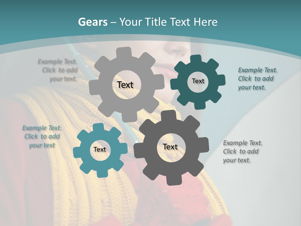 Cheerful Windy Natural PowerPoint Template