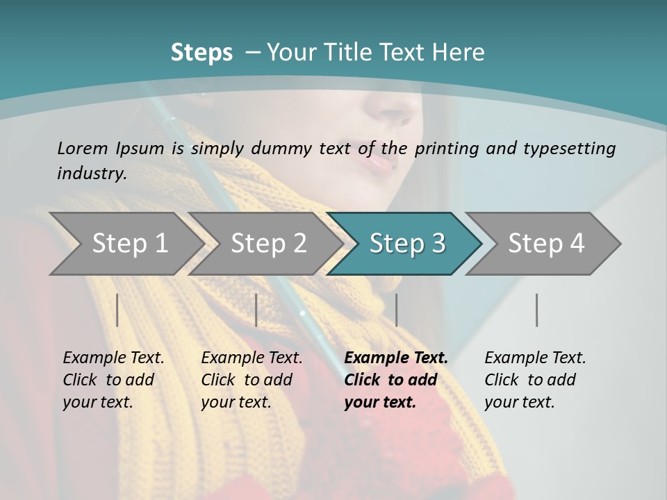 Cheerful Windy Natural PowerPoint Template