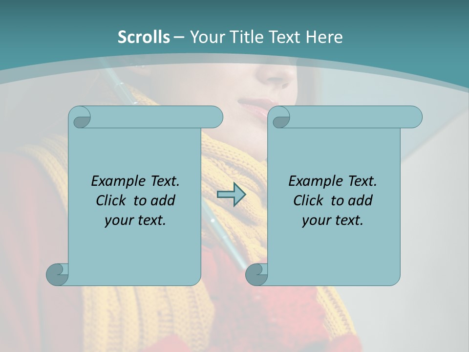 Cheerful Windy Natural PowerPoint Template