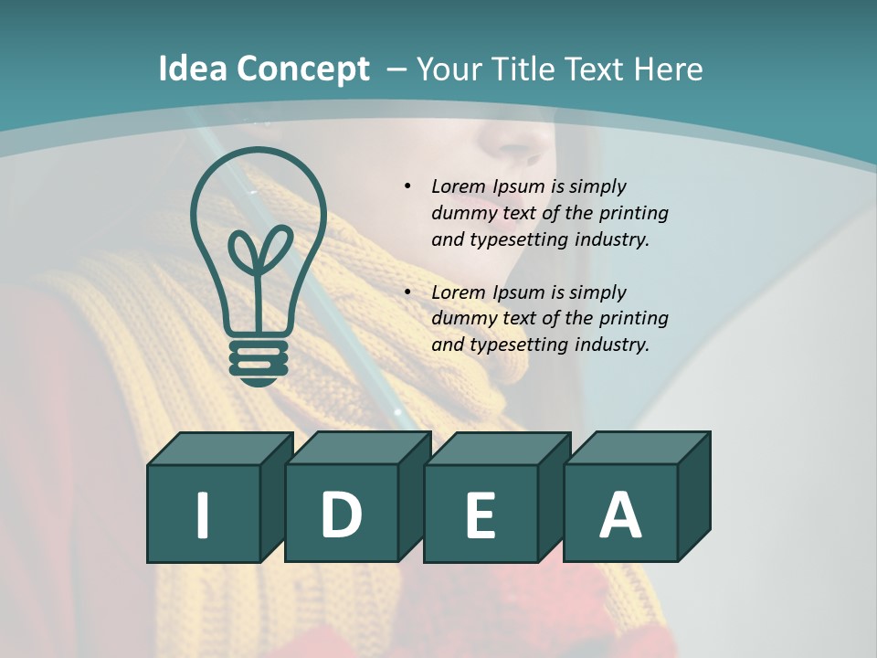 Cheerful Windy Natural PowerPoint Template