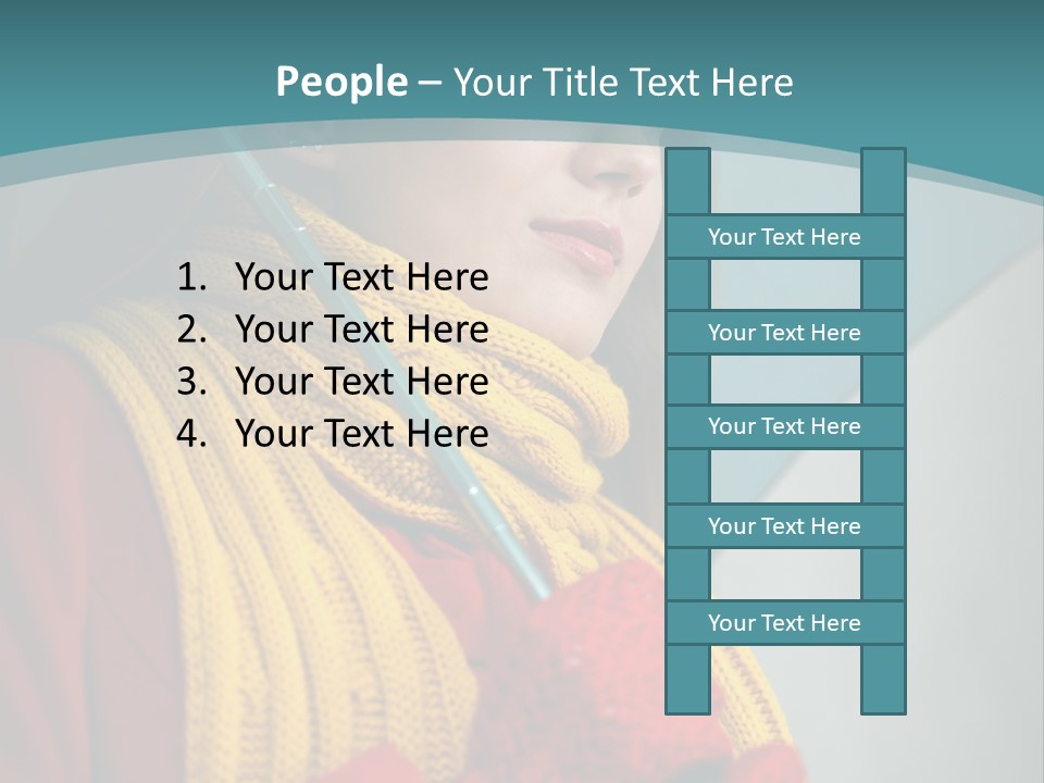 Cheerful Windy Natural PowerPoint Template