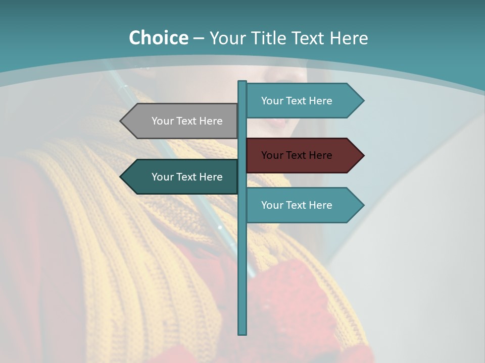 Cheerful Windy Natural PowerPoint Template