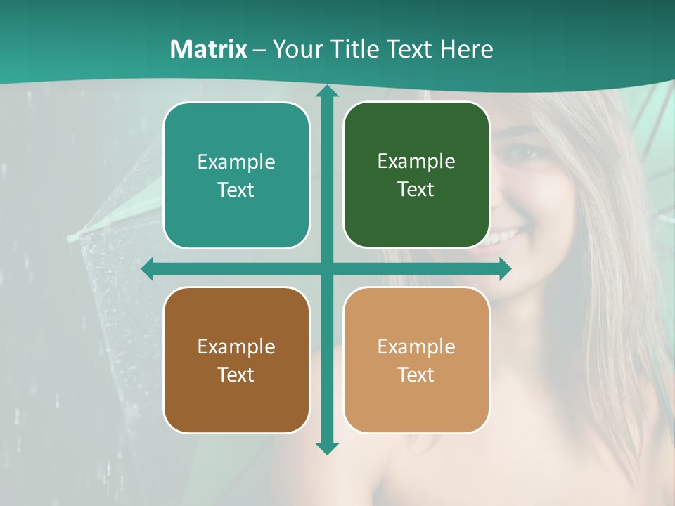 Weather Success Drop PowerPoint Template