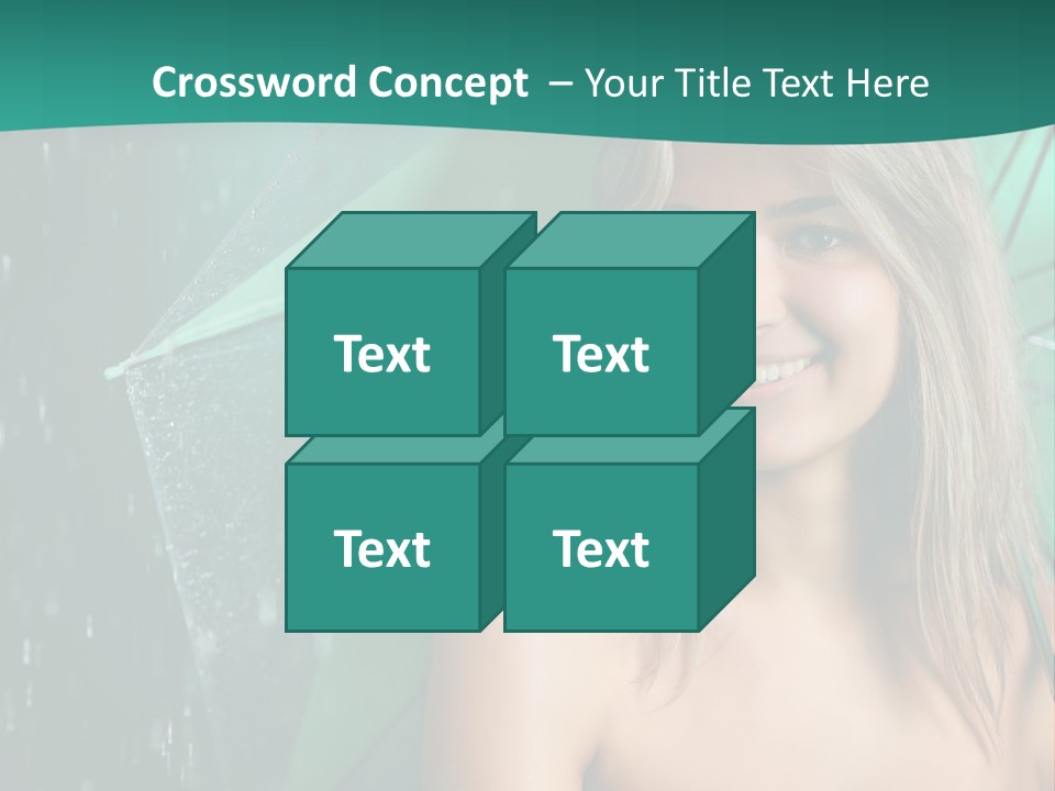 Weather Success Drop PowerPoint Template