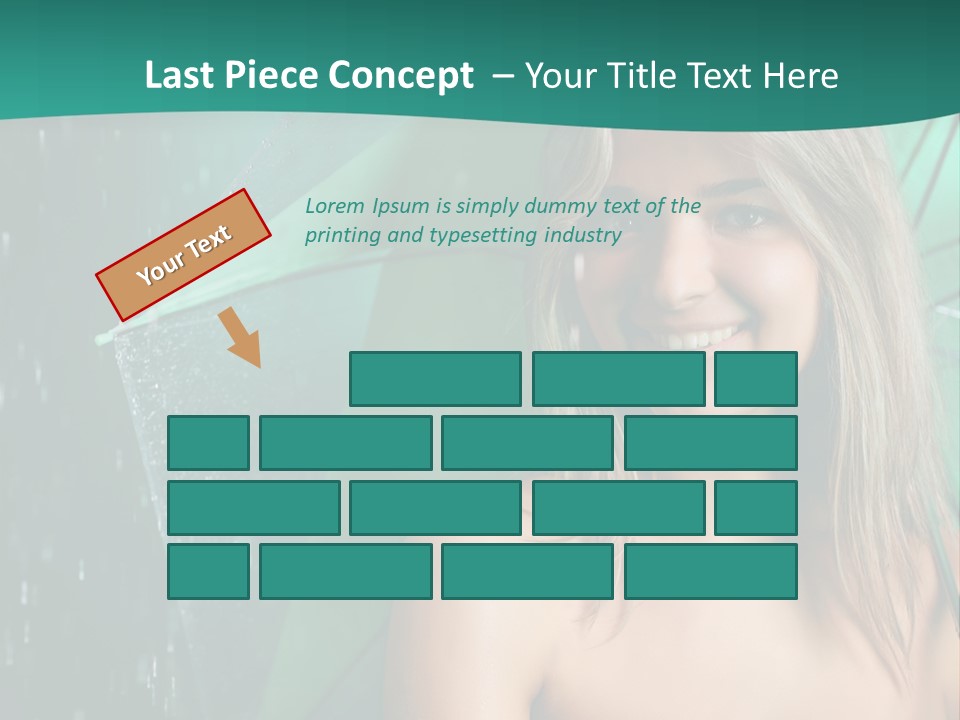 Weather Success Drop PowerPoint Template
