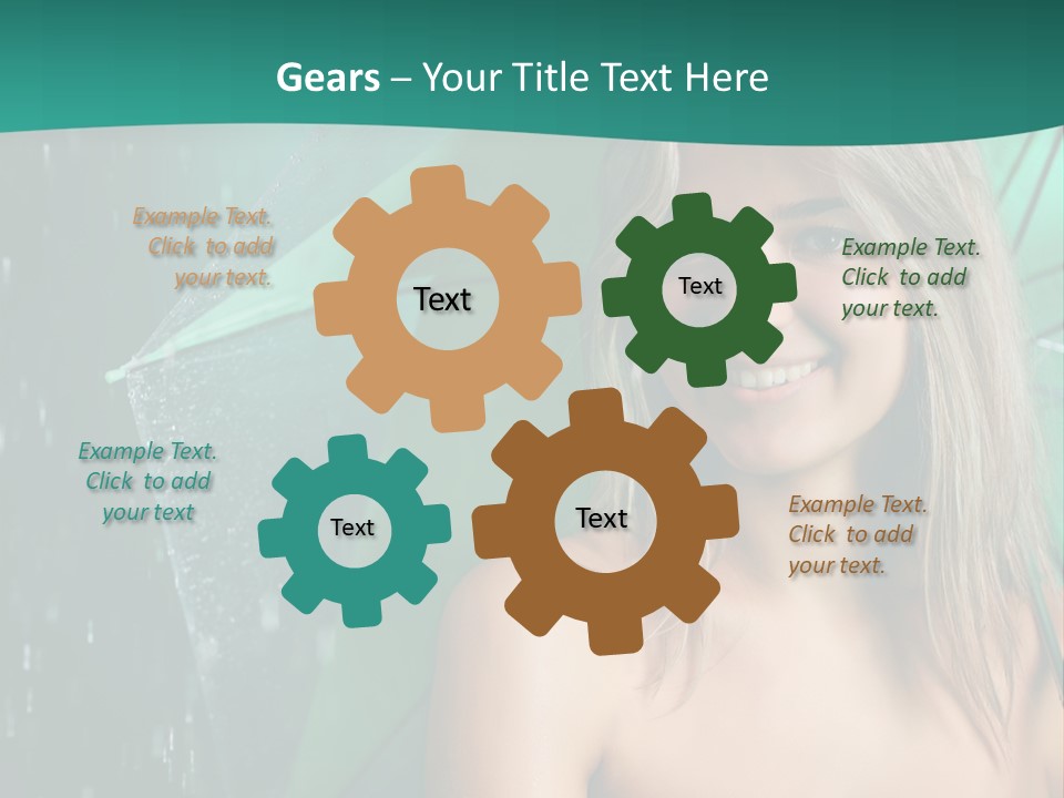 Weather Success Drop PowerPoint Template