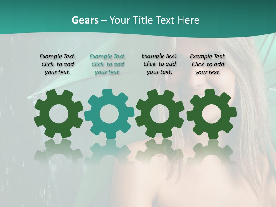 Weather Success Drop PowerPoint Template