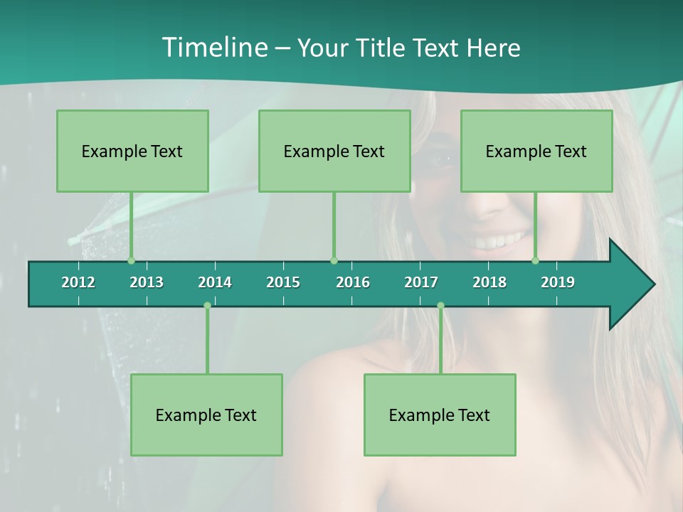Weather Success Drop PowerPoint Template