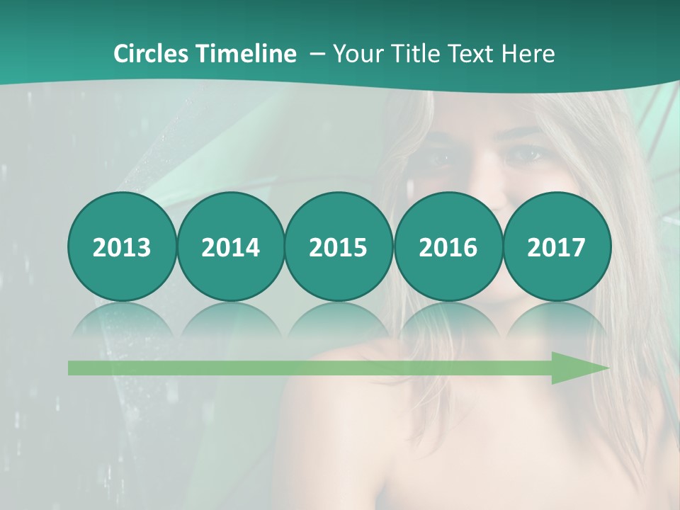 Weather Success Drop PowerPoint Template