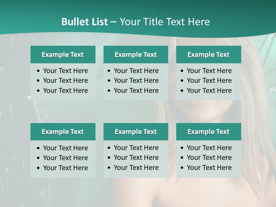 Weather Success Drop PowerPoint Template