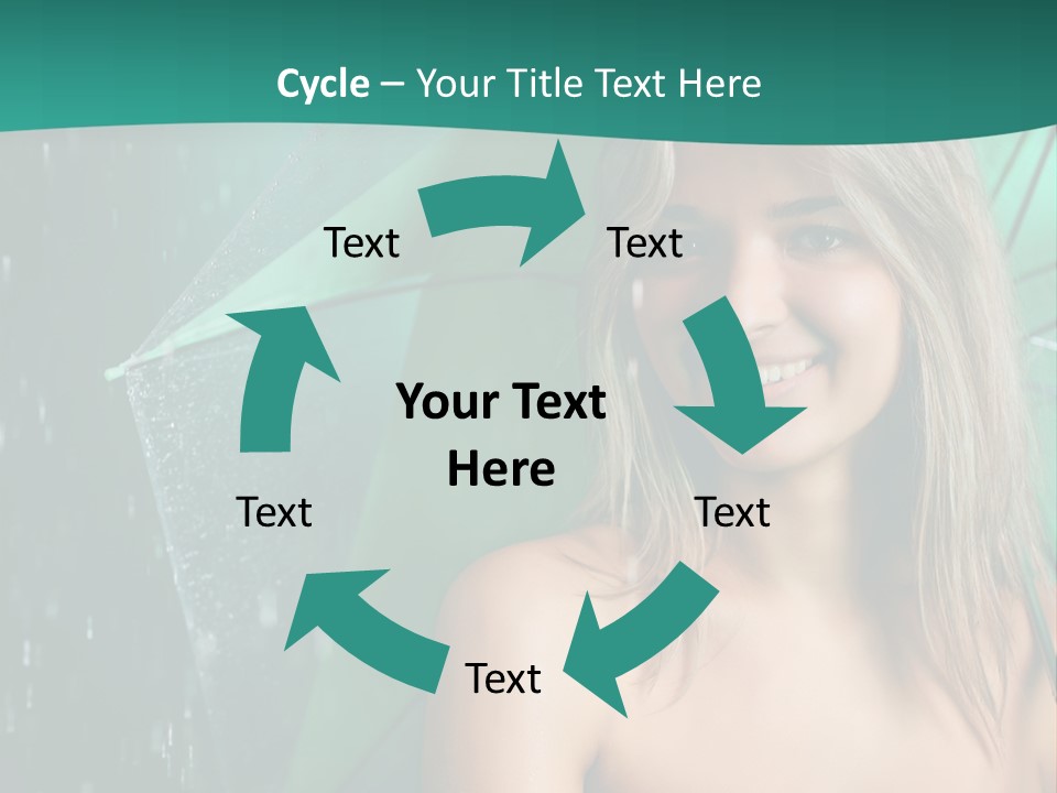 Weather Success Drop PowerPoint Template