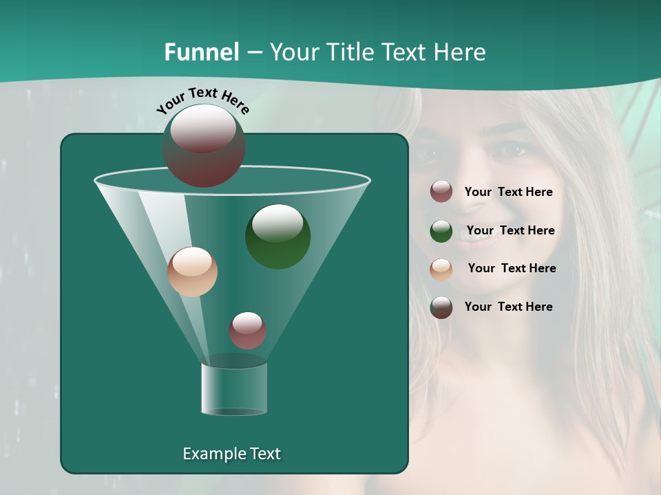 Weather Success Drop PowerPoint Template