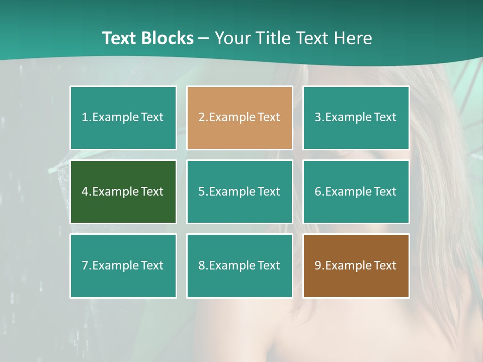 Weather Success Drop PowerPoint Template