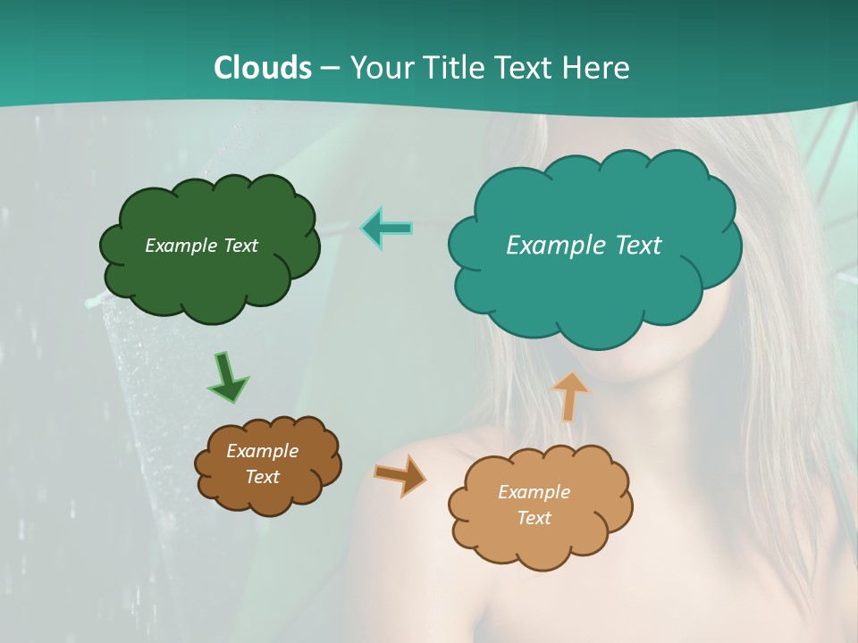Weather Success Drop PowerPoint Template