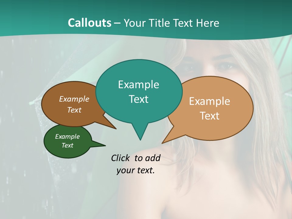 Weather Success Drop PowerPoint Template