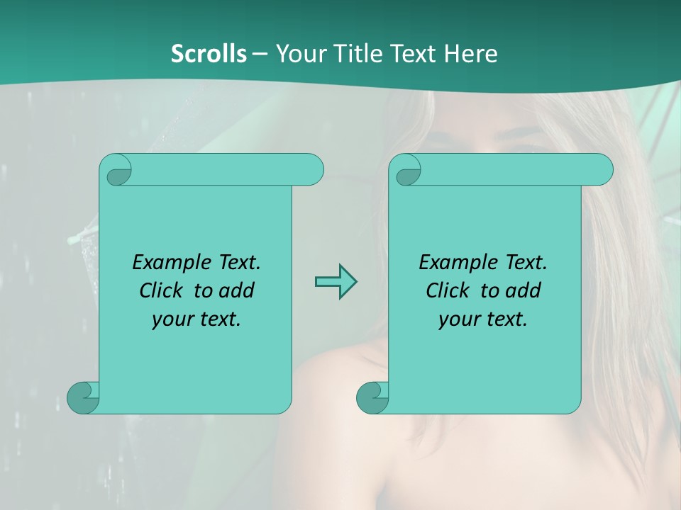 Weather Success Drop PowerPoint Template