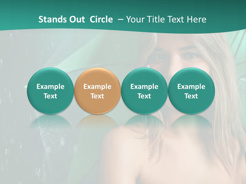 Weather Success Drop PowerPoint Template