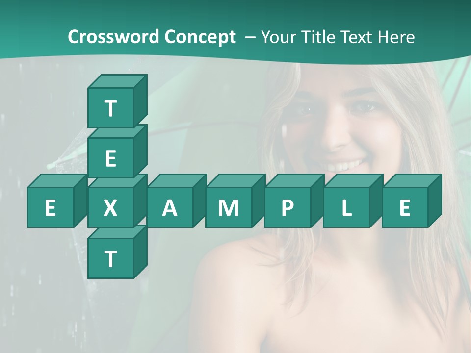 Weather Success Drop PowerPoint Template