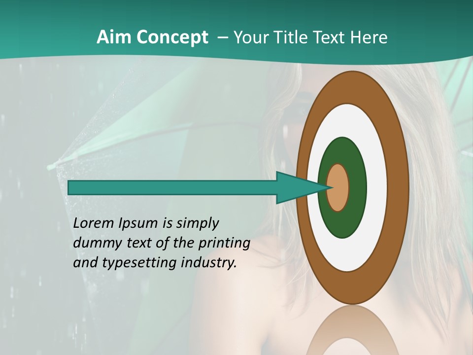 Weather Success Drop PowerPoint Template