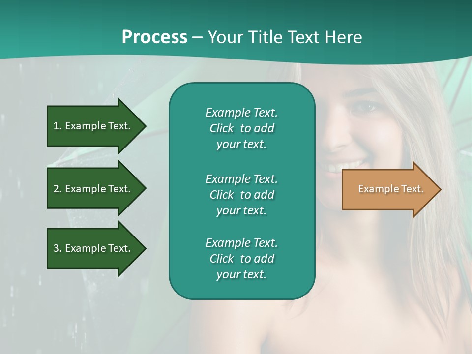 Weather Success Drop PowerPoint Template