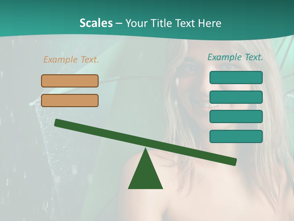 Weather Success Drop PowerPoint Template