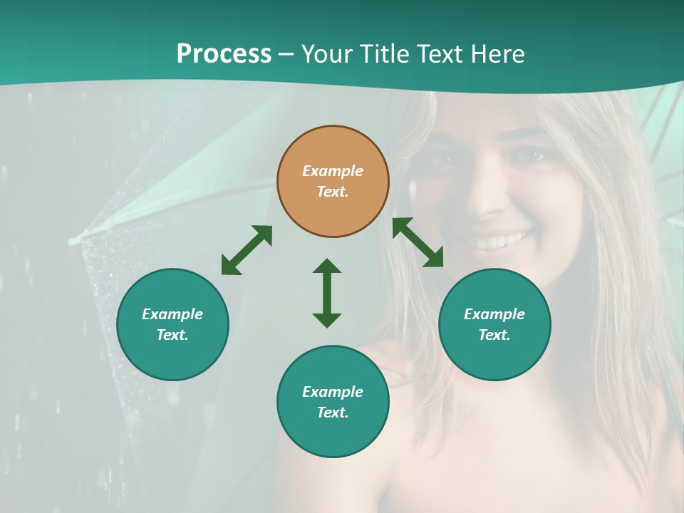 Weather Success Drop PowerPoint Template