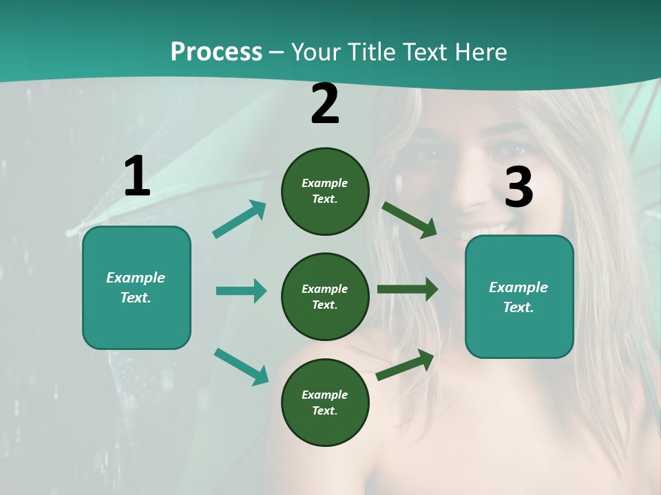 Weather Success Drop PowerPoint Template
