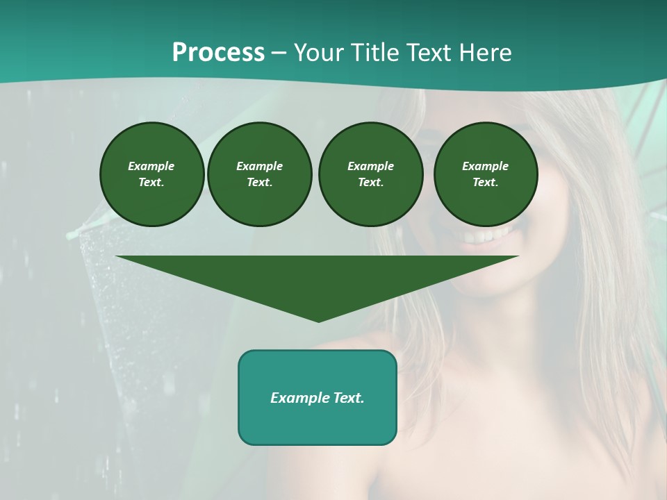 Weather Success Drop PowerPoint Template
