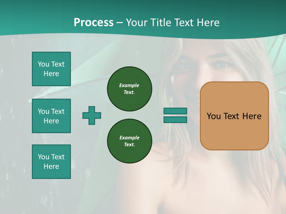 Weather Success Drop PowerPoint Template