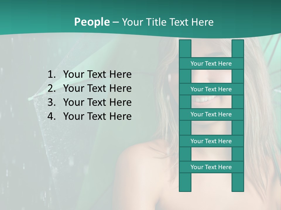 Weather Success Drop PowerPoint Template
