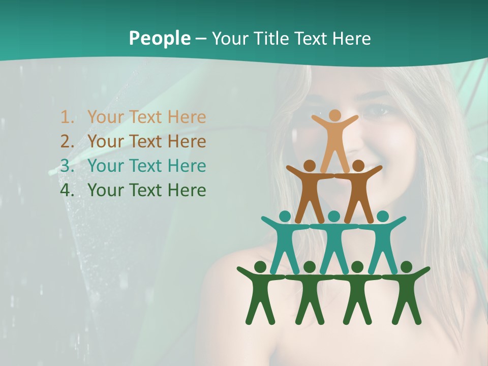 Weather Success Drop PowerPoint Template