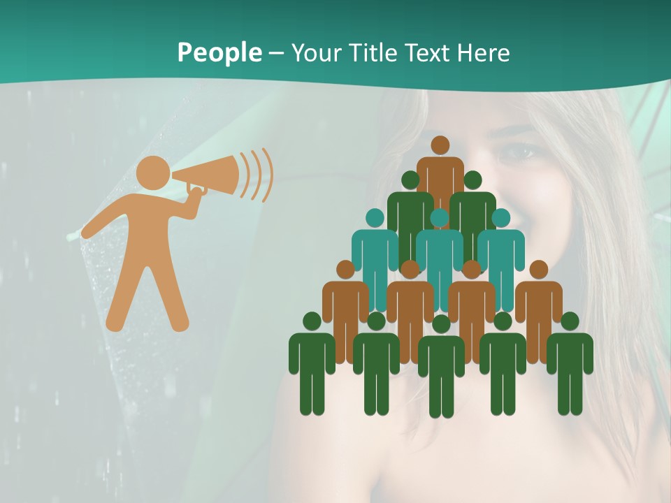 Weather Success Drop PowerPoint Template