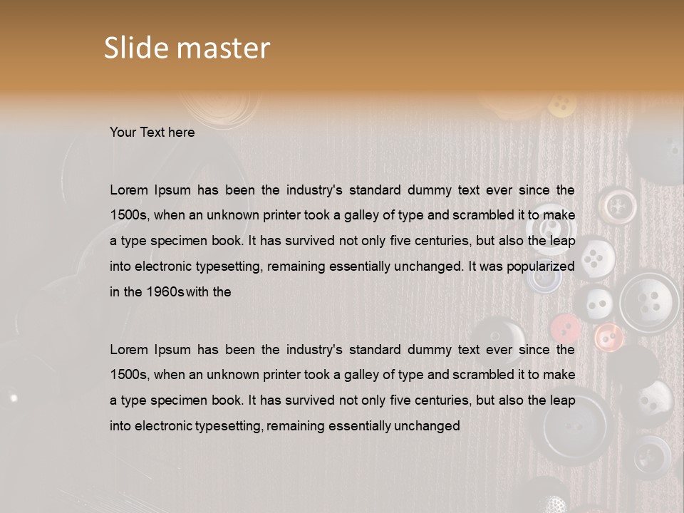 Sew Reel Hobby PowerPoint Template