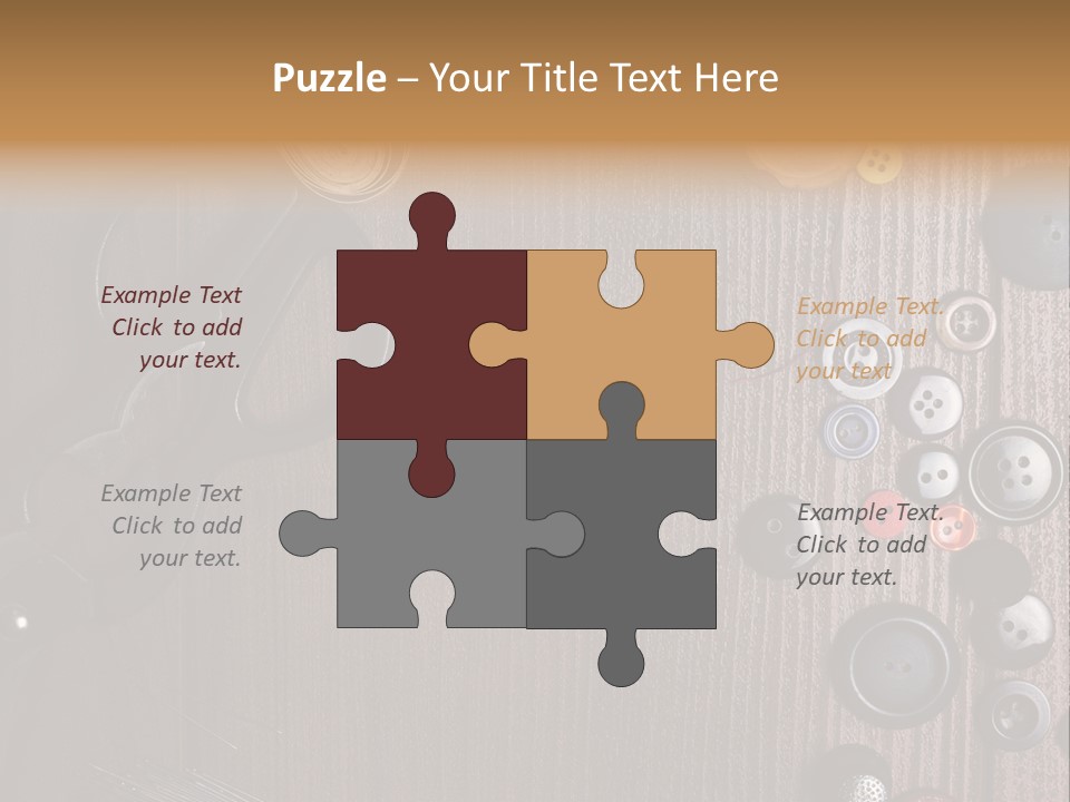 Sew Reel Hobby PowerPoint Template