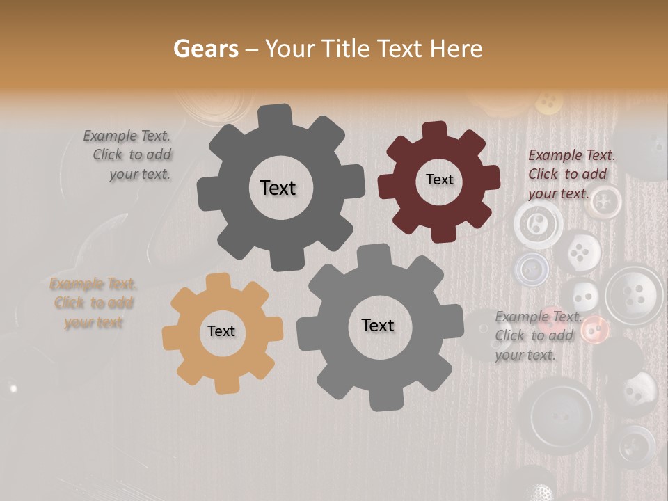 Sew Reel Hobby PowerPoint Template