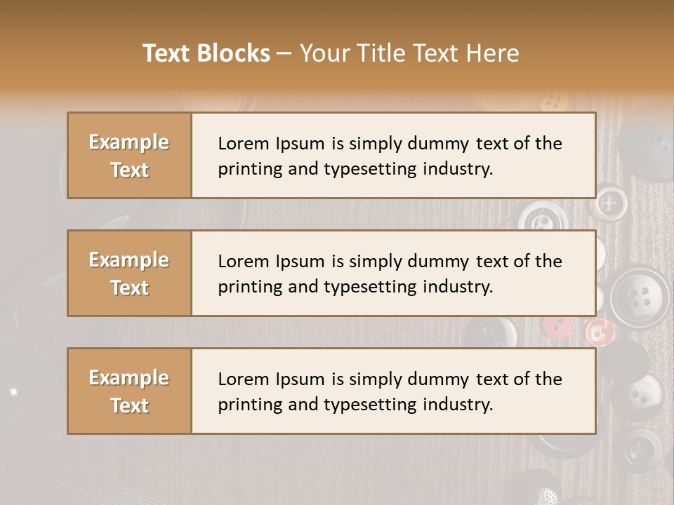 Sew Reel Hobby PowerPoint Template