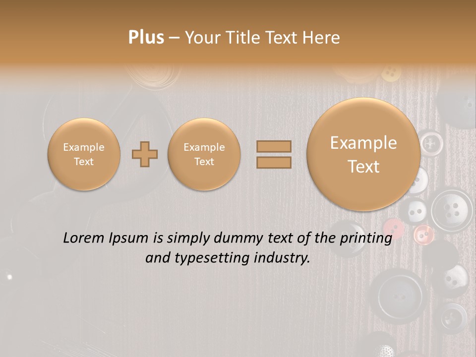 Sew Reel Hobby PowerPoint Template