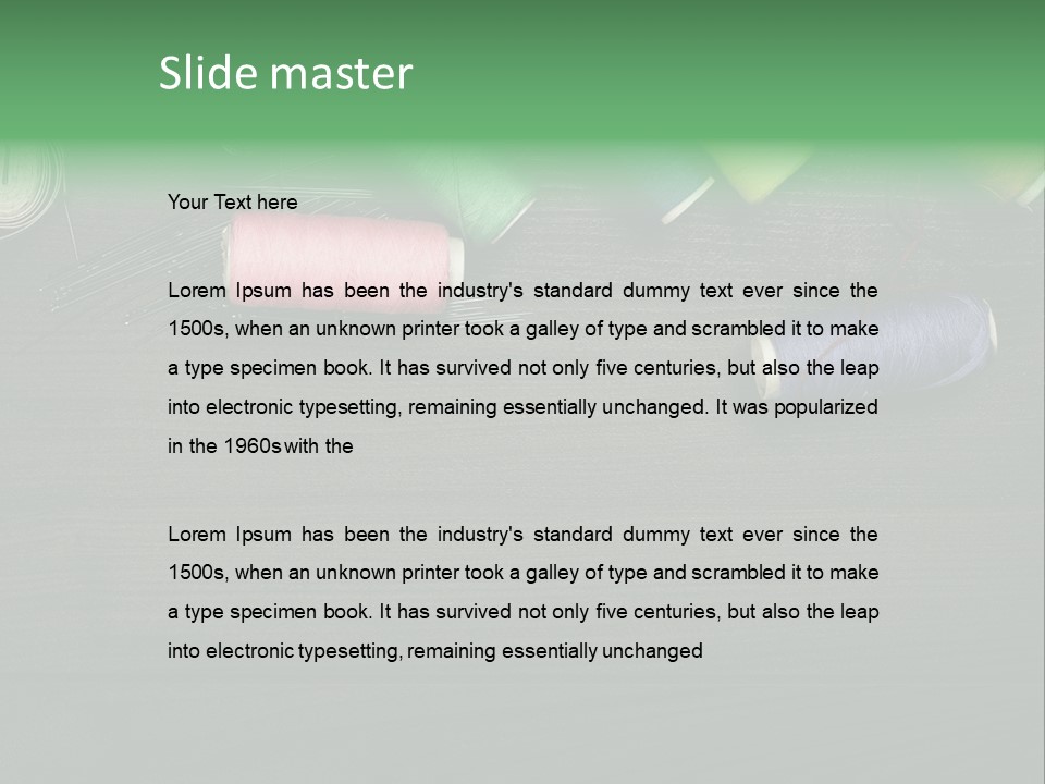 Product Line Skill PowerPoint Template