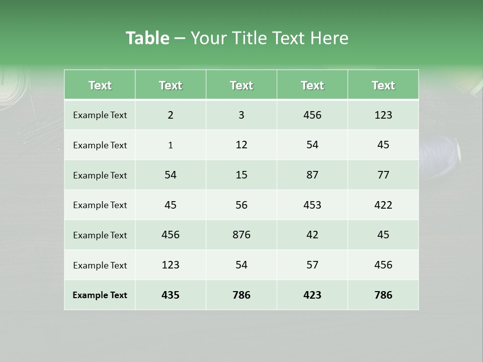 Product Line Skill PowerPoint Template