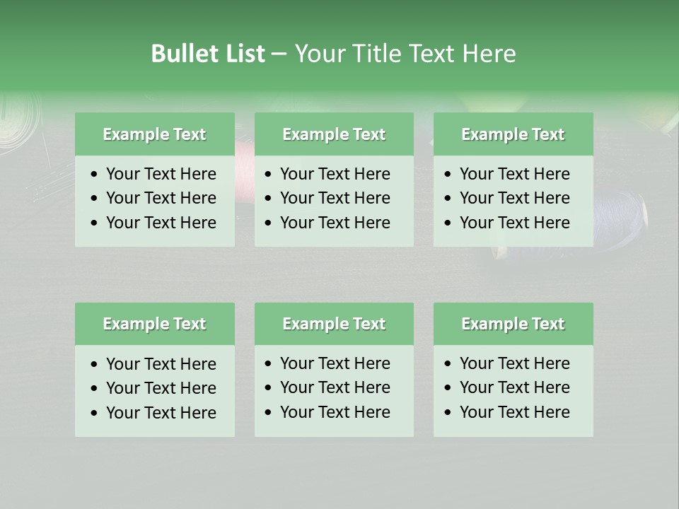 Product Line Skill PowerPoint Template