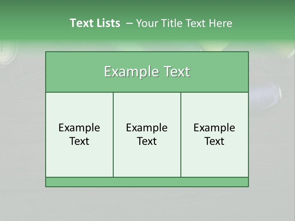 Product Line Skill PowerPoint Template