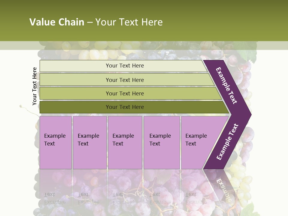 Grapes Drink Concept PowerPoint Template