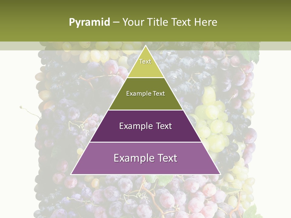 Grapes Drink Concept PowerPoint Template