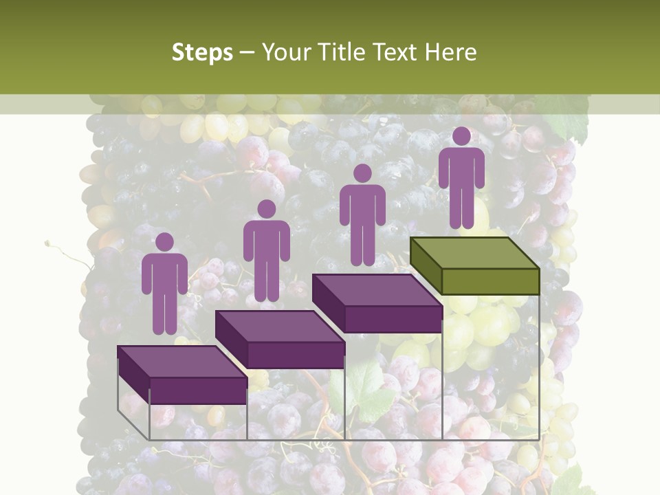 Grapes Drink Concept PowerPoint Template