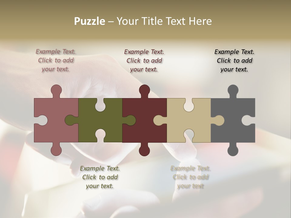 Medium Global Human PowerPoint Template