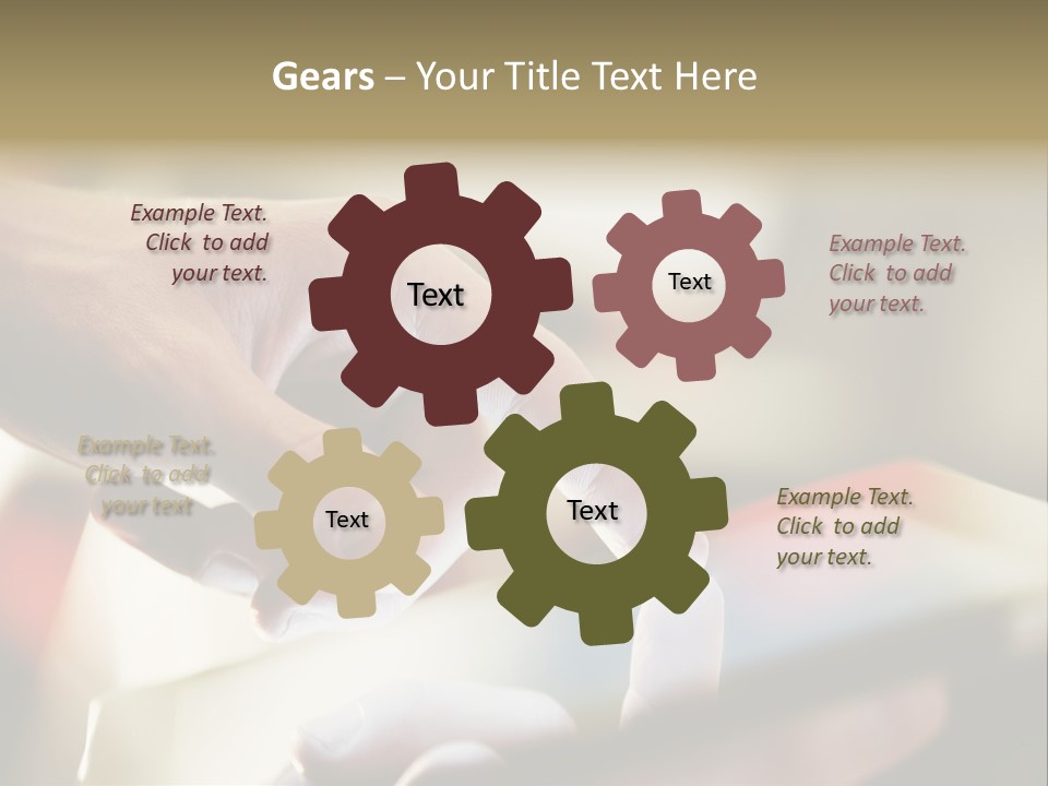 Medium Global Human PowerPoint Template